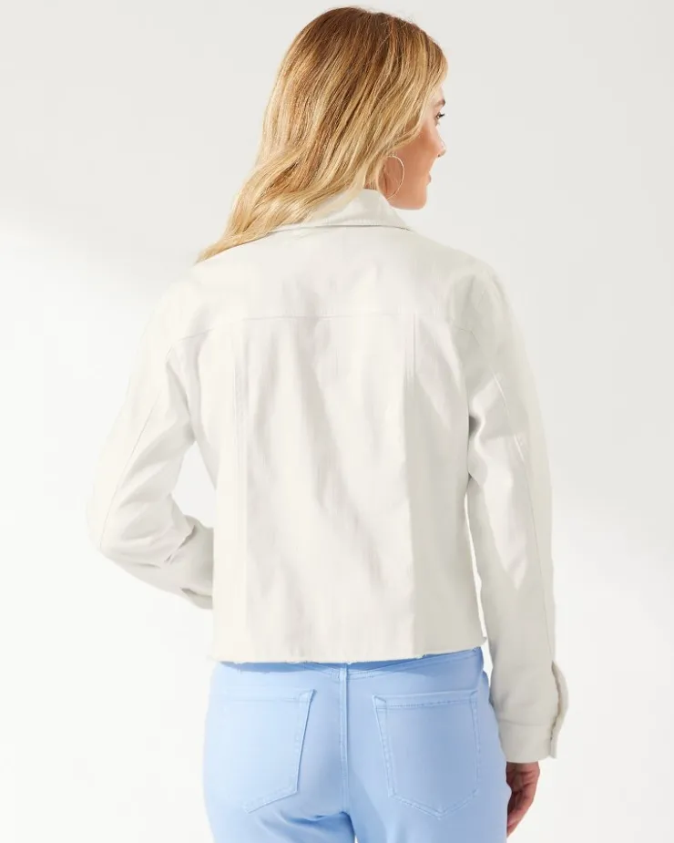 Women Tommy Bahama Jackets<Ella Twill Jean Jacket