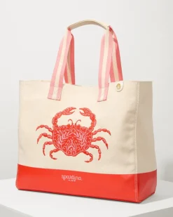 Women Tommy Bahama Beach Bags|Handbags & Clutches<Embroidered Beach Tote