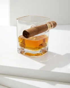 Tommy Bahama Drinkware & Bar<Etched Marlin Corkcicle® Cigar Glass