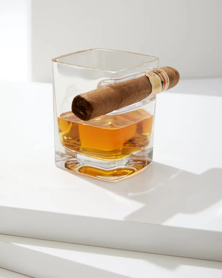 Tommy Bahama Drinkware & Bar<Etched Marlin Corkcicle® Cigar Glass