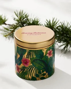 Tommy Bahama Candles & Diffusers<10.6-oz. Floral Embossed Candle Tin