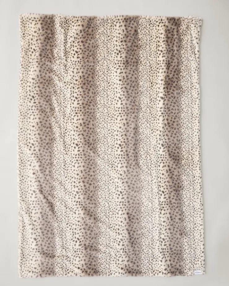 Tommy Bahama Throws<Faux Fur Printed Cheetah Throw