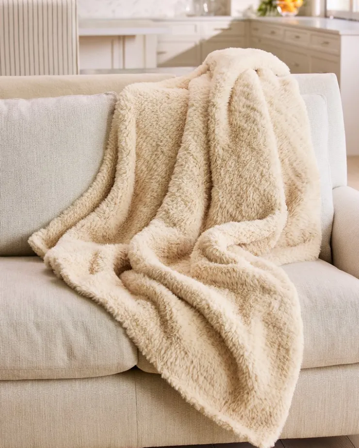 Tommy Bahama Throws<Faux Sable Knit Throw