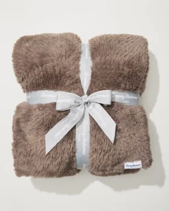 Tommy Bahama Throws<Faux Sable Knit Throw