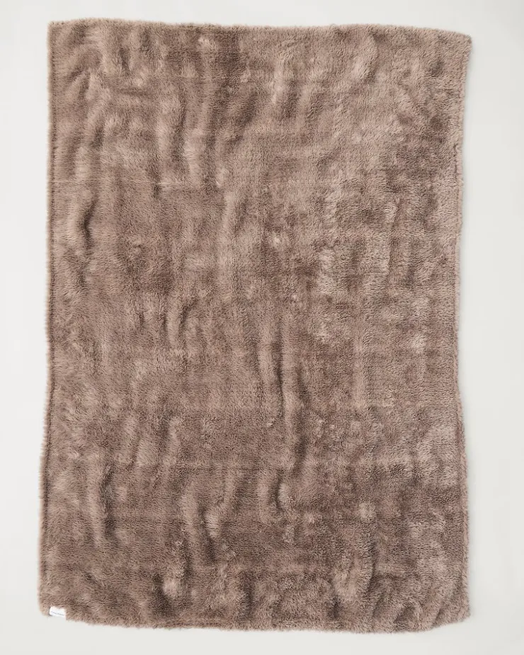 Tommy Bahama Throws<Faux Sable Knit Throw