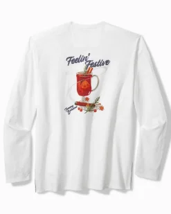 Tommy Bahama T-Shirts|Shirts<Feelin' Festive Long-Sleeve Lux T-Shirt
