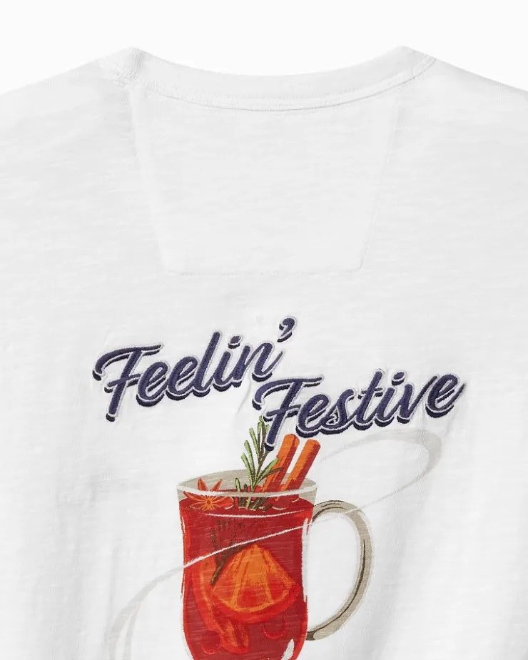 Tommy Bahama T-Shirts|Shirts<Feelin' Festive Long-Sleeve Lux T-Shirt