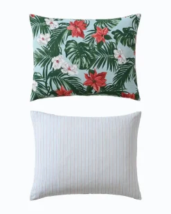 Tommy Bahama Comforters & Duvets<Festive Palms Reversible King 3-Piece Comforter Set