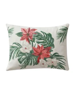 Tommy Bahama Pillows & Shams<Festive Palms Velvet Embroidered Decorative Pillow