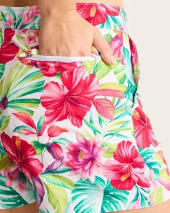 Women Tommy Bahama Beach Coverups|Shorts<Fiesta Floral Beach Shorts