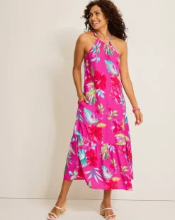 Women Tommy Bahama Beach Coverups|Dresses<Fiesta Floral Coverup Dress