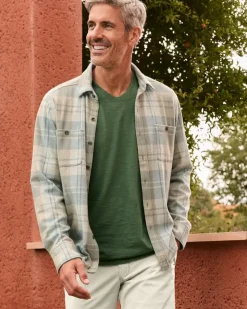 Tommy Bahama Shirts<Fireside Modesto Stretch Flannel Shirt