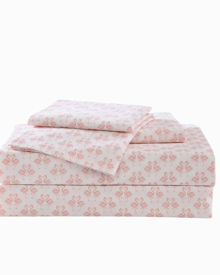 Tommy Bahama Sheet Sets & Bedskirts<Flamingle 4-Piece King Sheet Set