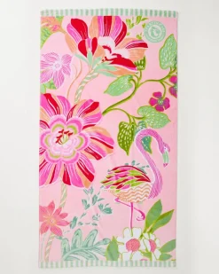 Tommy Bahama Beach Towels<Flamingo Pineapple Beach Towel
