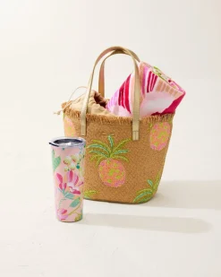Tommy Bahama Beach Towels<Flamingo Pineapple Beach Towel