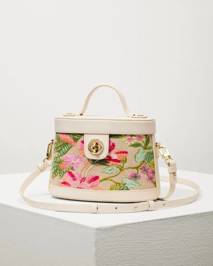 Women Tommy Bahama Handbags & Clutches<Flamingo Pineapple Crossbody Bag