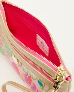 Women Tommy Bahama Handbags & Clutches<Flamingo Pineapple Tassel Wristlet