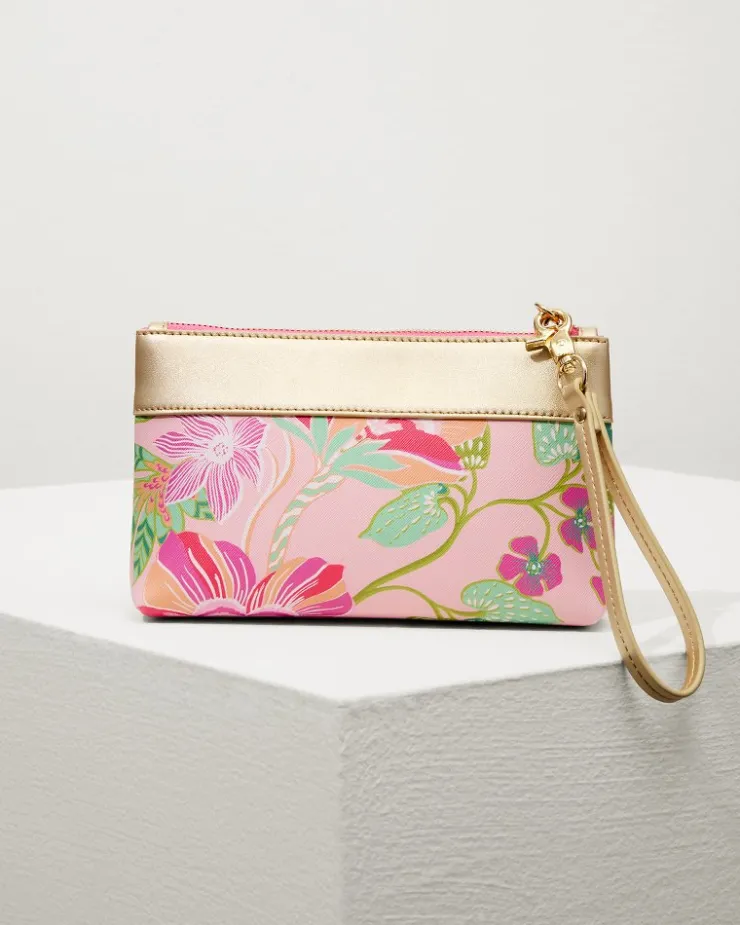 Women Tommy Bahama Handbags & Clutches<Flamingo Pineapple Tassel Wristlet