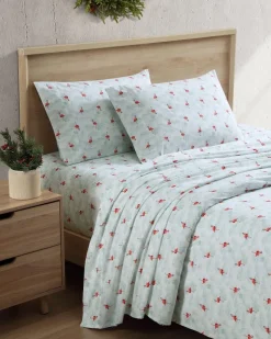 Tommy Bahama Sheet Sets & Bedskirts<Flamingo Santa 4-Piece King Sheet Set