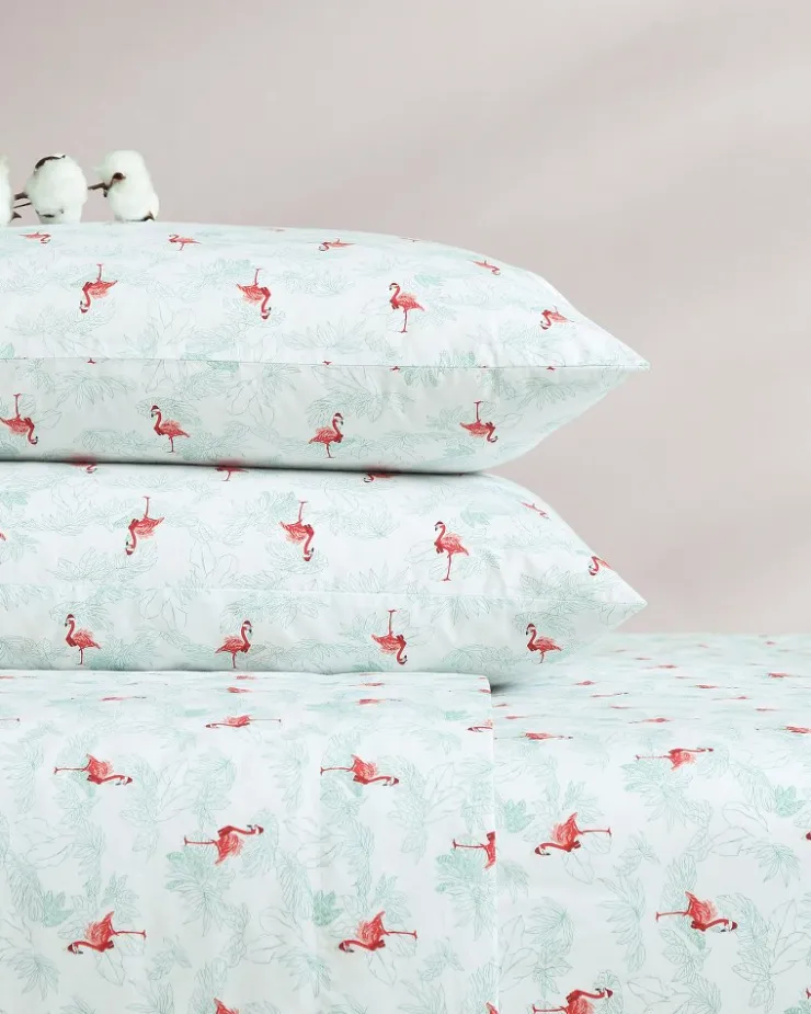 Tommy Bahama Sheet Sets & Bedskirts<Flamingo Santa 4-Piece King Sheet Set