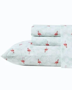 Tommy Bahama Sheet Sets & Bedskirts<Flamingo Santa 4-Piece Queen Sheet Set