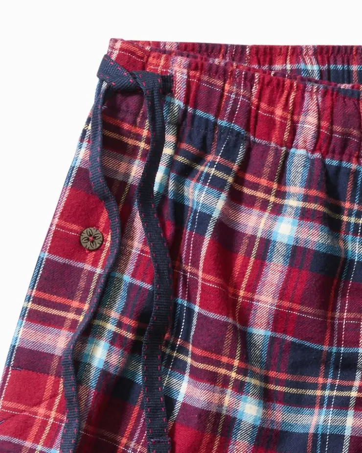 Tommy Bahama Loungewear & Pajamas<Flannel Long Sleeve & Pants Pajama Set