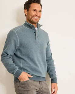 Tommy Bahama Sweatshirts<Flip Coast Reversible Snap Mock Sweatshirt