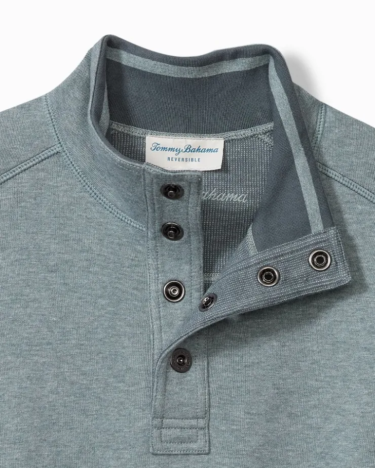 Tommy Bahama Sweatshirts<Flip Coast Reversible Snap Mock Sweatshirt