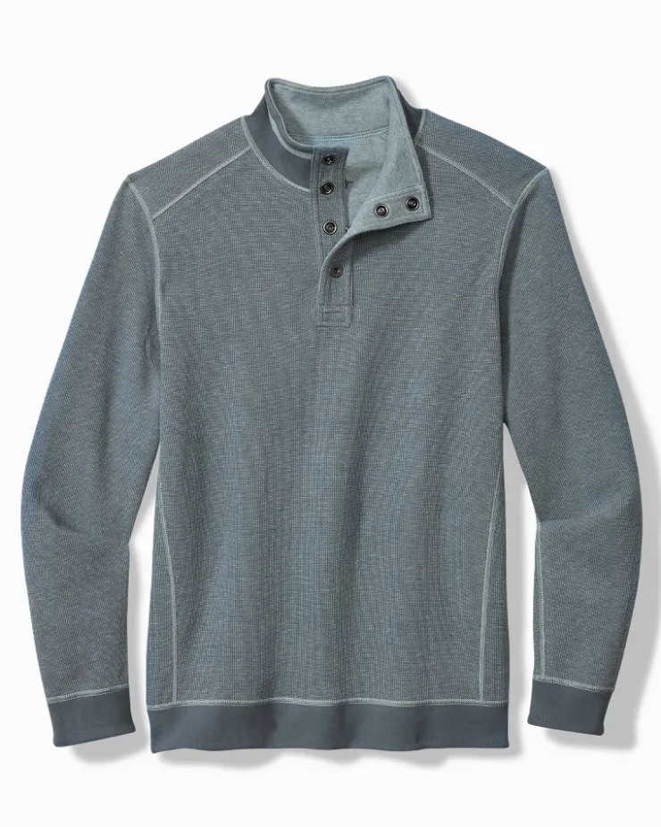 Tommy Bahama Sweatshirts<Flip Coast Reversible Snap Mock Sweatshirt