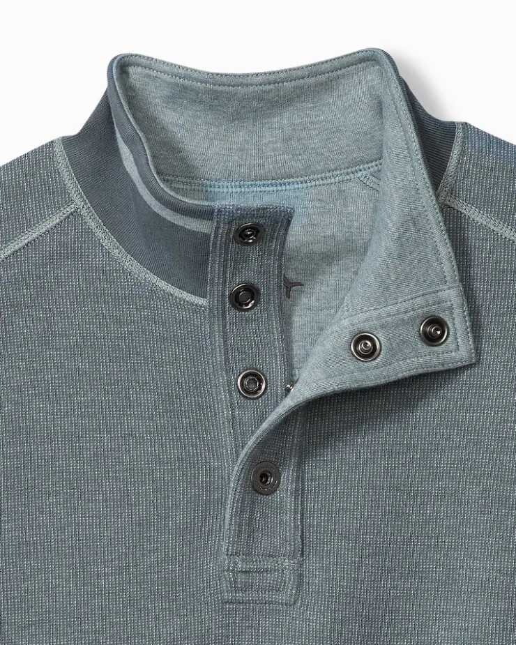 Tommy Bahama Sweatshirts<Flip Coast Reversible Snap Mock Sweatshirt