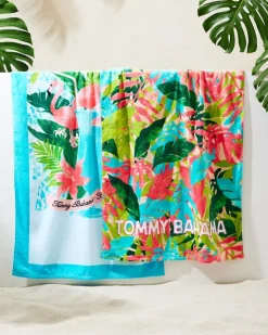 Tommy Bahama Beach Towels<Flocktail Club & Fiesta Jungle Beach Towels - Set of 2