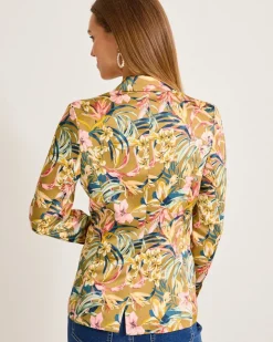 Women Tommy Bahama Jackets<Flora Amora Satin Blazer