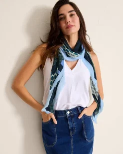 Women Tommy Bahama Scarves & Wraps<Foulard Patch Square Scarf