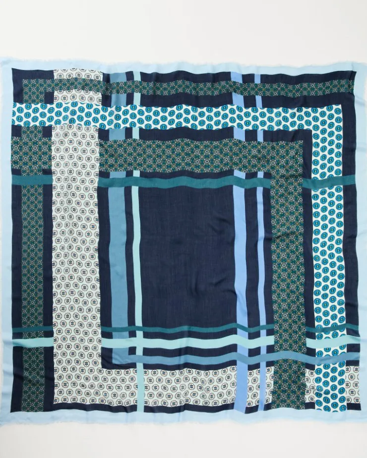 Women Tommy Bahama Scarves & Wraps<Foulard Patch Square Scarf