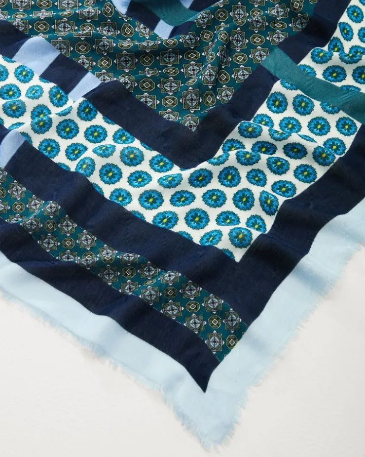 Women Tommy Bahama Scarves & Wraps<Foulard Patch Square Scarf