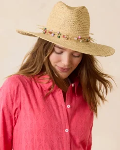 Women Tommy Bahama Hats & Caps<Gema Continental Raffia Hat
