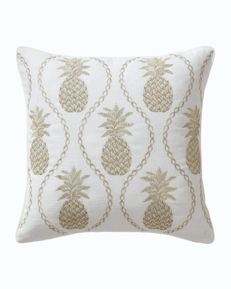 Tommy Bahama Pillows & Shams<en Pineapples Embroidered Decorative Pillow