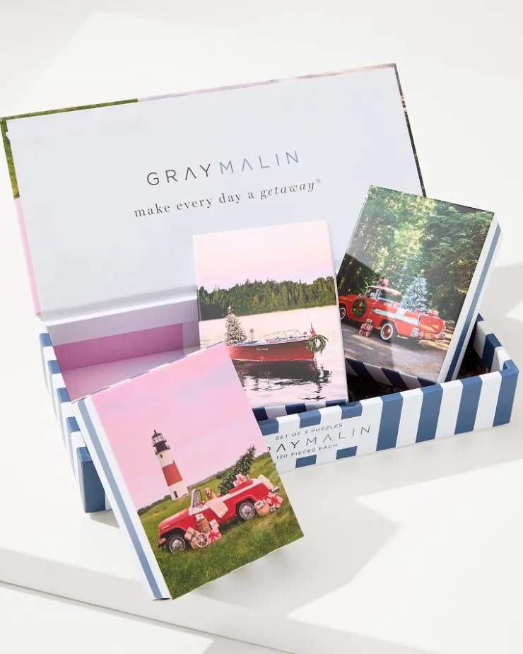 Tommy Bahama Books & Games<Gray Malin's The Holiday 3-in-1 Puzzle Set
