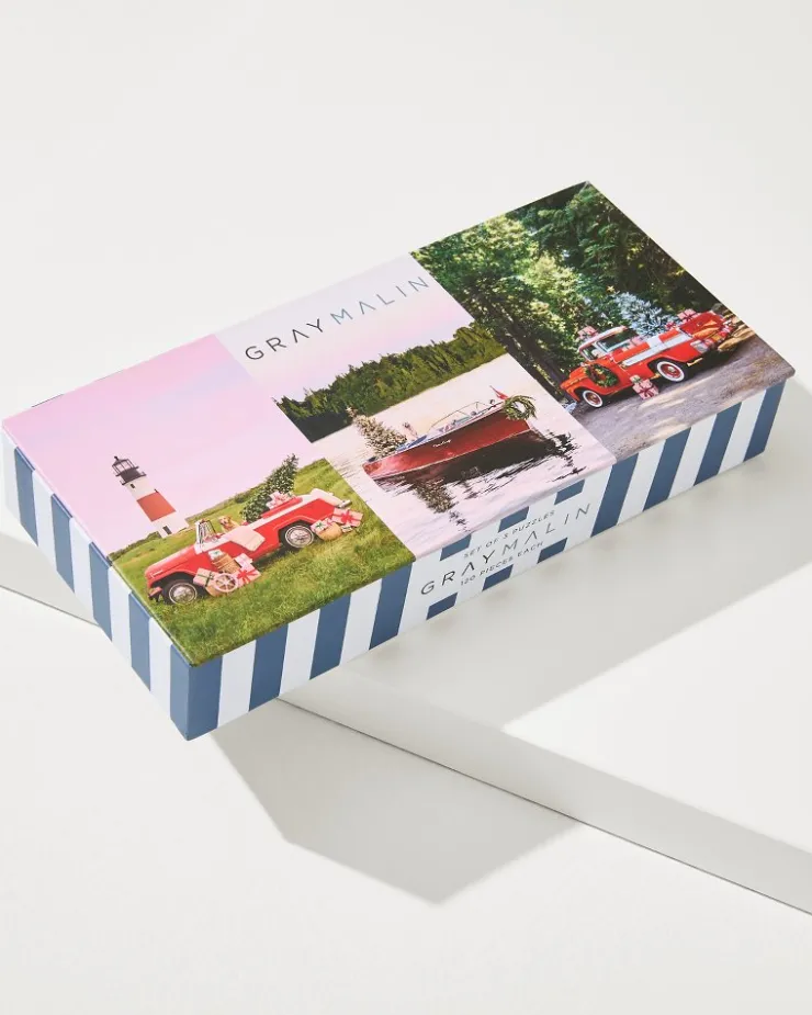 Tommy Bahama Books & Games<Gray Malin's The Holiday 3-in-1 Puzzle Set