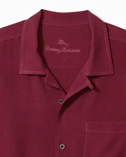 Tommy Bahama Shirts<Hawaiian Herringbone Silk Camp Shirt