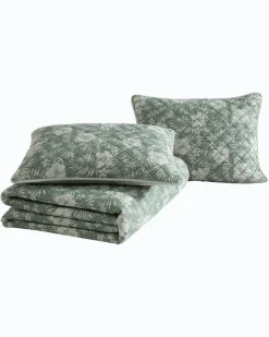 Tommy Bahama Quilts & Blankets<Hibiscus Reversible 3-Piece King Quilt Set