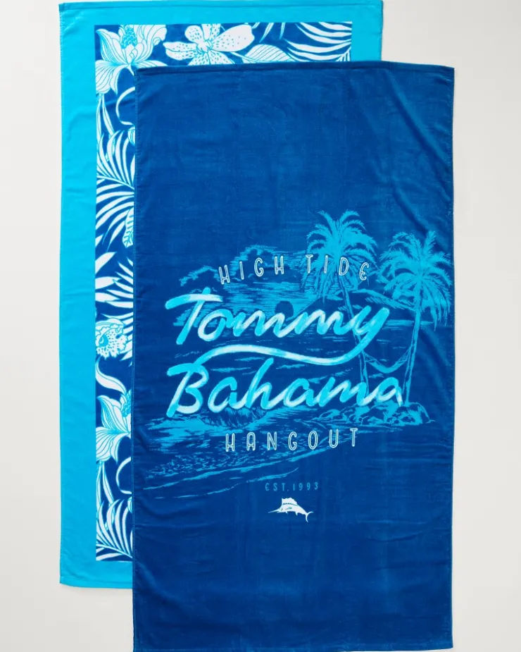 Tommy Bahama Beach Accessories|Beach Towels<High Tide Hangout & Island Cays Blooms Beach Towels — Set of 2