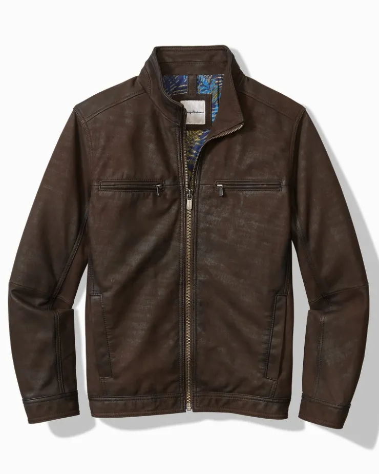 Tommy Bahama Jackets & Outerwear<Highland Rocker Leather Jacket