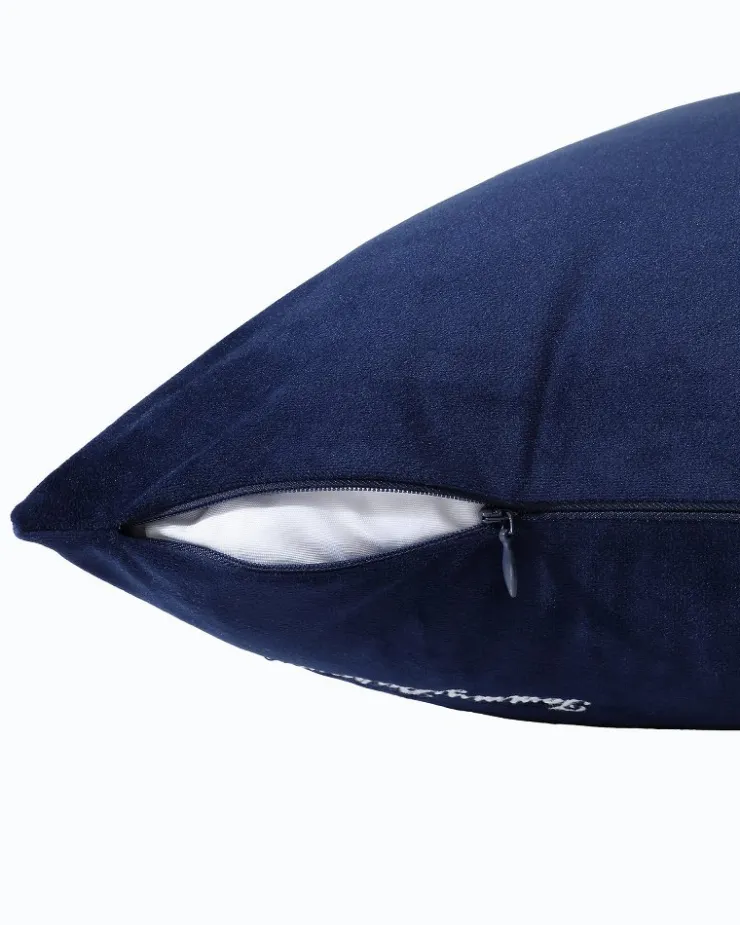 Tommy Bahama Pillows & Shams<Holiday Retriever Velvet Decorative Pillow