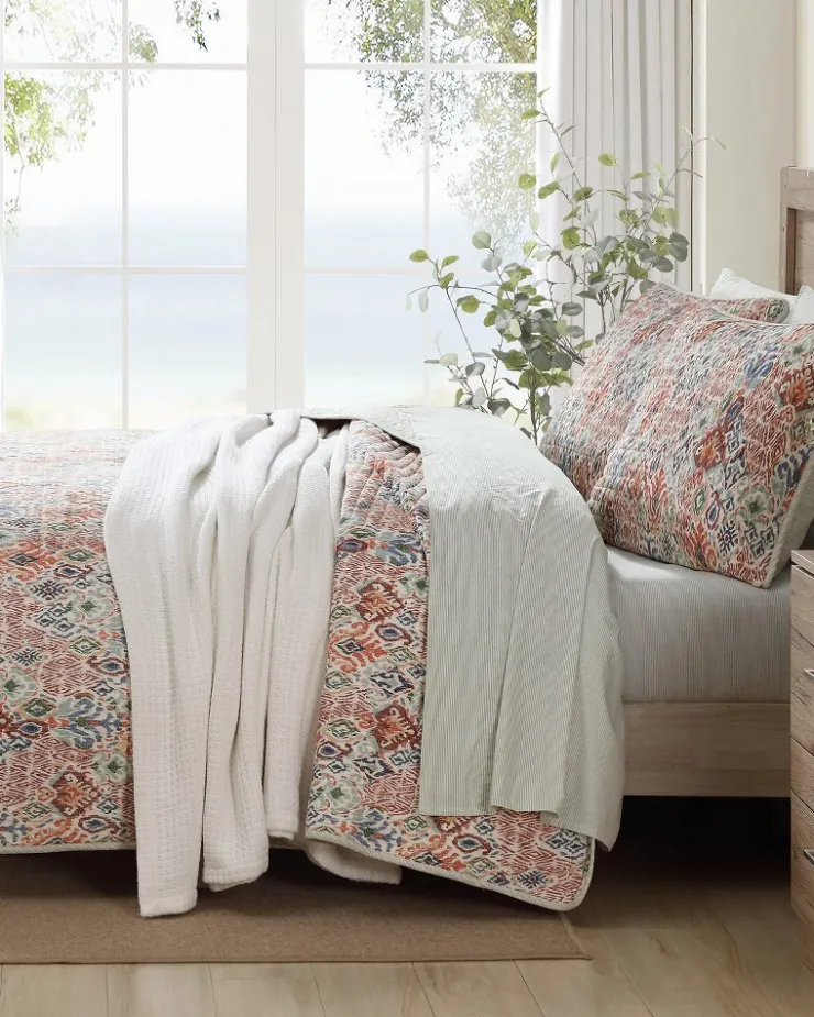 Tommy Bahama Quilts & Blankets<Ikat Tropics Reversible 3-Piece King Quilt Set