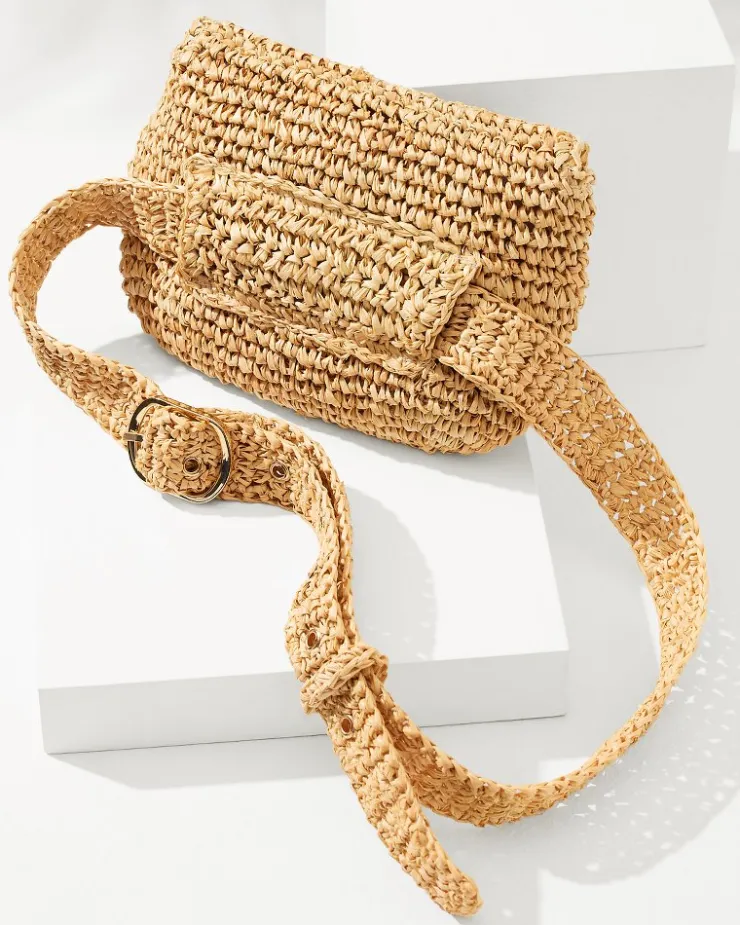 Women Tommy Bahama Luggage & Travel|Handbags & Clutches<5-in-1 Raffia Belt Bag