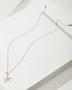 Women Tommy Bahama Jewelry<Indigo Bay Starfish Pendant Necklace