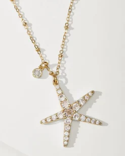 Women Tommy Bahama Jewelry<Indigo Bay Starfish Pendant Necklace