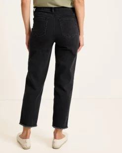 Women Tommy Bahama Pants & Crops|Jeans<Indigo Palms™ High-Rise Cropped Straight-Leg Jeans