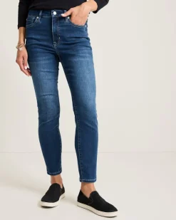 Women Tommy Bahama Pants & Crops|Jeans<Indigo Palms™ High-Rise Skinny Ankle Jeans